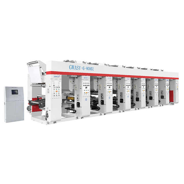 GWASY-B2 3 Motor System Computer Control Medium-Speed Plastic Film Rotogravure Printing Machine in 140 mpm